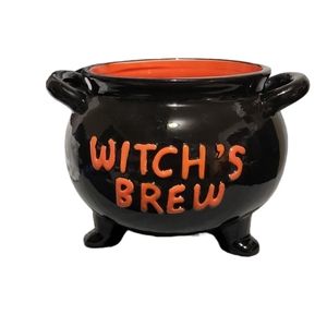 Ashland Black and Orange Witch's Brew Cauldron